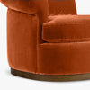 Co.House Designs Gracie Swivel Chair side view of seat cushion