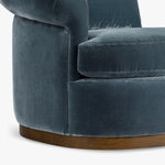 Gracie Swivel Chair CH-1003207 seat cushion and base view 