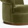 Gracie Swivel Chair CH-1003846 seat cushion and base view 