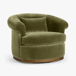 Co.House Designs Gracie Swivel Chair angled view 
