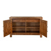 Home Trends & Design Aspen 66" Buffet Earth Front Facing View Open Doors