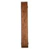 Home Trends & Design Aspen Dining Bench Earth Top View