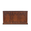 Home Trends & Design Tuscany 3-Door Buffet Chestnut Front Facing View