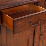 Tuscany 3-Door Buffet Chestnut Open Drawer Detail GGR-TUS-BUF-CH