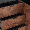 Gregory Burl Buffet Dark Brown Open Drawers Co.House Designs