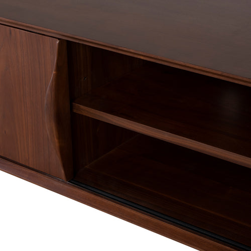 Nuevo Living - Elisabeth Media Unit - Walnut - HGEM732 - Shelf Detail