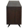 Side View - Vega Vertical Sideboard by Nuevo Living - Seared Finish - HGSR359