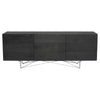 Alternate Front View - Zola Sideboard in Ebonized Finish - Nuevo Living - HGSR464