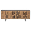 Front View - Blok Sideboard in Bronze by Nuevo Living - HGSR561