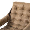 Halston Chair Palermo Drift Tufted Top Grain Leather Backrest Four Hands