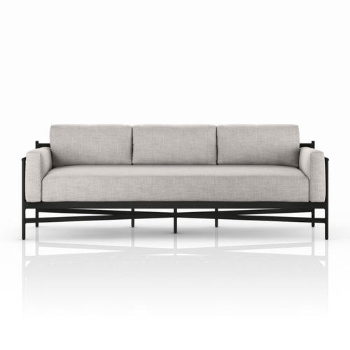 Hearst Outdoor Sofa Venao Grey Front Facing View 226933-007
