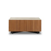 Hudson Large Rectangular Coffee Table Natural Yukas Side View