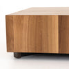 Hudson Square Coffee Table Natural Yukas Base Detail Four Hands