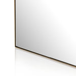 Jacques Floor Mirror Antique Brass Lower Corner Detail 228729-002