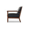 Four Hands Jamison Chair Brickhouse Black Side View