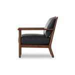 Four Hands Jamison Chair Brickhouse Black Side View