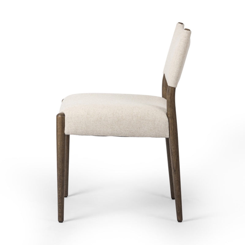 Jayla Armless Dining Chair Antwerp Natural Side View 238922-004