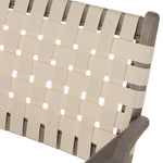 Jevon Outdoor Chair Grey Eucalyptus Backrest Detail Four Hands