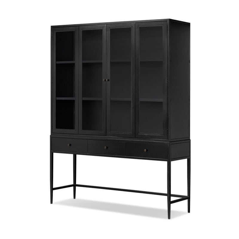 Jimi Cabinet Black Angled View 241449-001