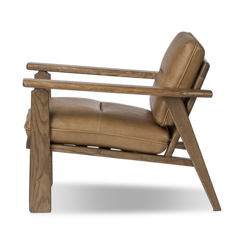 Four Hands Jones Chair side view 