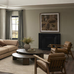 Four Hands Jones Chair staged view of back 