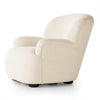 Four Hands Kadon Chair Sheepskin Natural Angled View