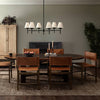 Kena Dining Chair Sonoma Butterscotch Staged View Four Hands