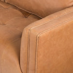 Four Hands Kiera Sofa Palermo Cognac Top Grain Leather Armrest