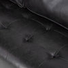 Kiera Sofa Sonoma Black Top Grain Leather Seating 228373-004