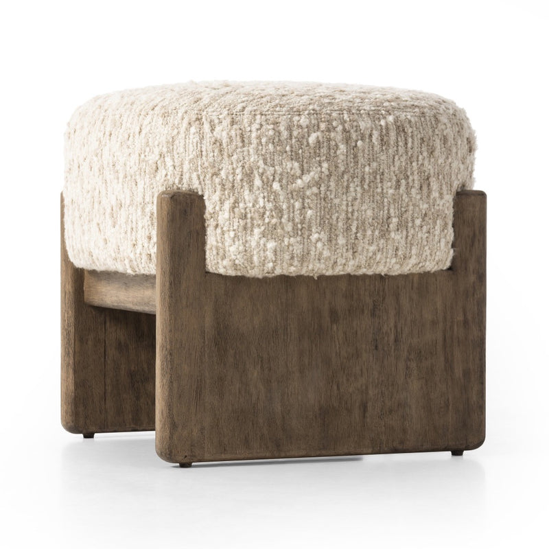 Kirby Accent Stool Solema Cream Angled View 248216-001