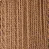 Ladder Back Outdoor Dining Chair Stained Toasted Brown Rope Detail 235197-008