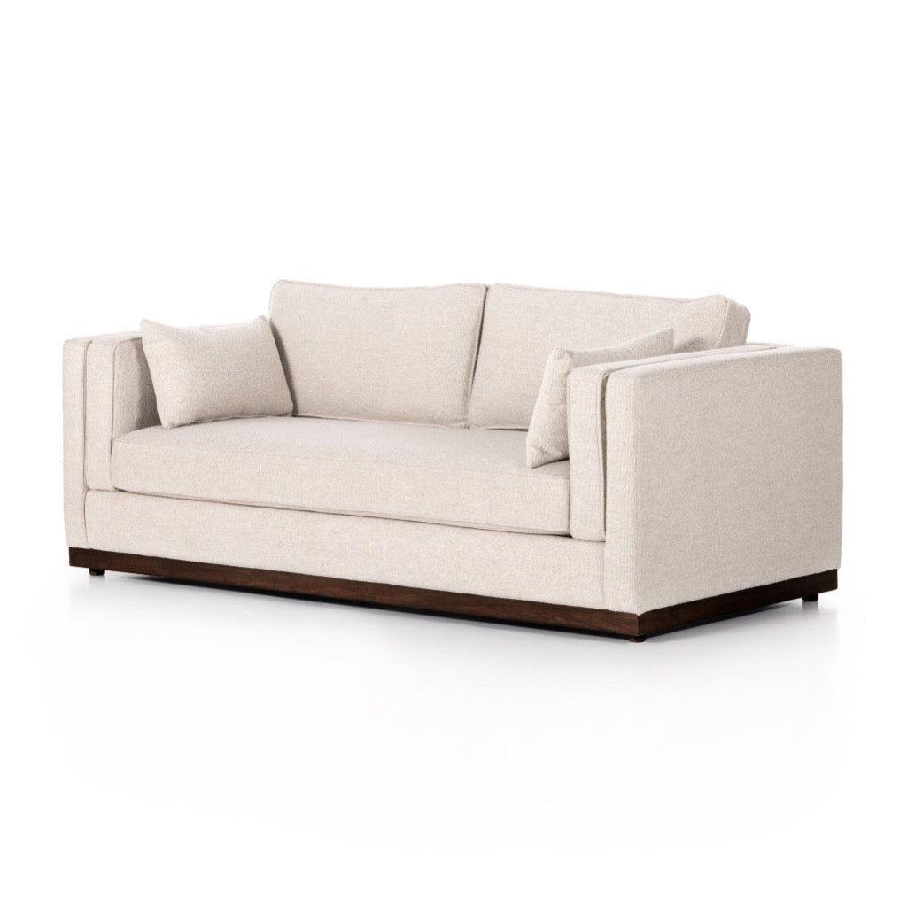 Lawrence Sofa Nova Taupe Angled View 233446-001