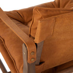  Four HandsLenz Chair Kennison Cognac Backrest