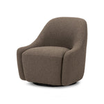 Levi Swivel Chair Knoll Clay Angled View 231505-003