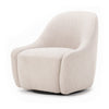 Levi Swivel Chair Knoll Sand Angled View 231505-002