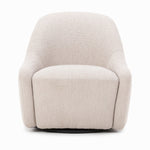 Levi Swivel Chair Knoll Sand Front Facing View 231505-002