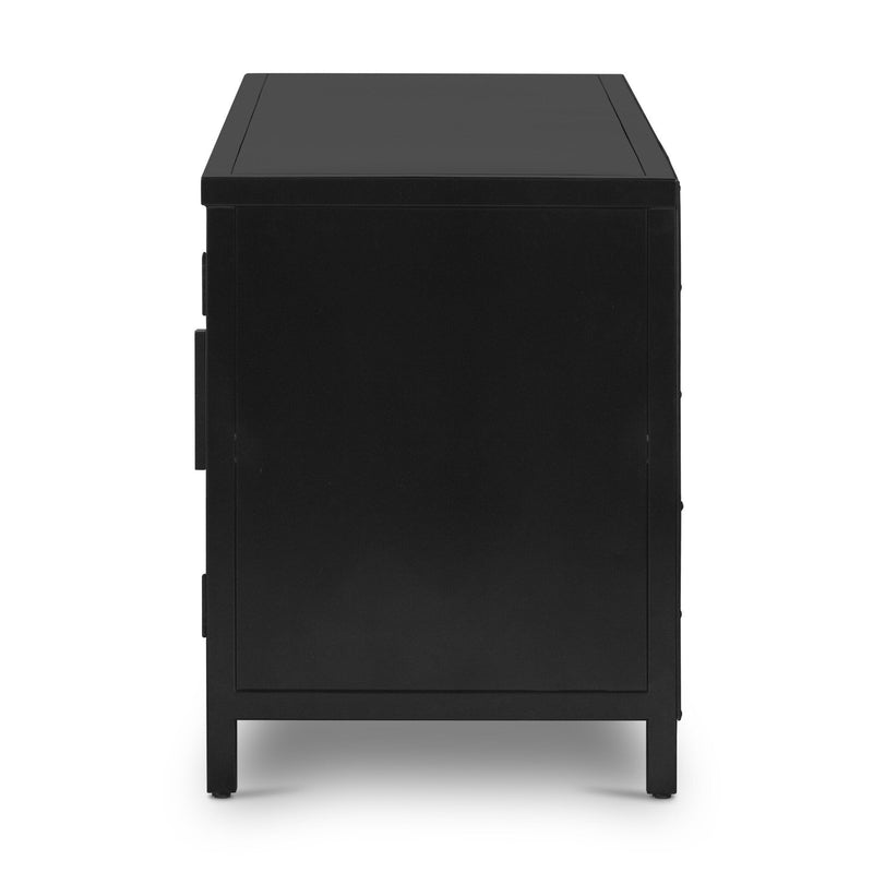 Lexington Media Console Black Side View 228487-001