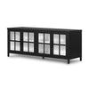 Lexington Media Console Black Angled View 228487-001