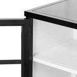 Lexington Media Console Black Interior Shelving 228487-001