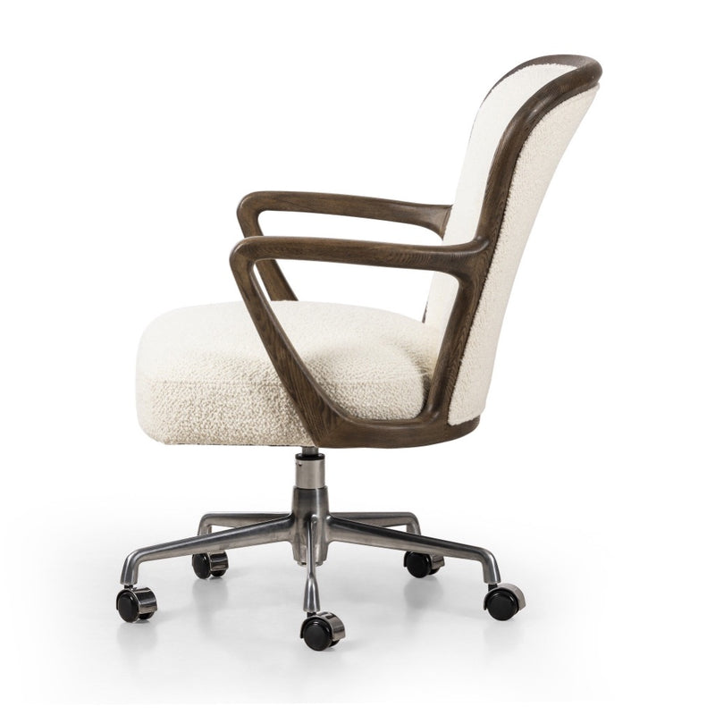 Lilo Desk Chair Durham Cream Side View 239462-002