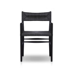 Lomas Outdoor Dining Armchair Vintage Coal Front Facing View 237629-003