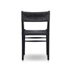 Lomas Outdoor Dining Chair Vintage Coal Back View 226835-004