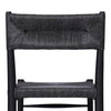 Four Hands Lomas Outdoor Dining Chair Vintage Coal Backrest