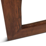 Home Trends & Design London Loft Mirror Walnut Frame Detail