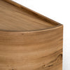 Lunas Media Console Gold Guanacaste Inset Detail Four Hands