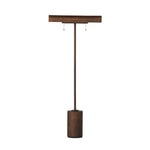 Luther Floor Lamp Rust Front Facing View 241978-002