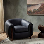 Lyla Chair Heirloom Black Staged View Four Hands