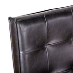 Madison Dining Chair Black Leather Tufted Seating G201-257-943-80