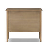 Four Hands Maggie Nightstand Aged Smoked Oak Resawn Back View