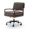 Maguire Desk Chair Gibson Mink Angled View 241343-003